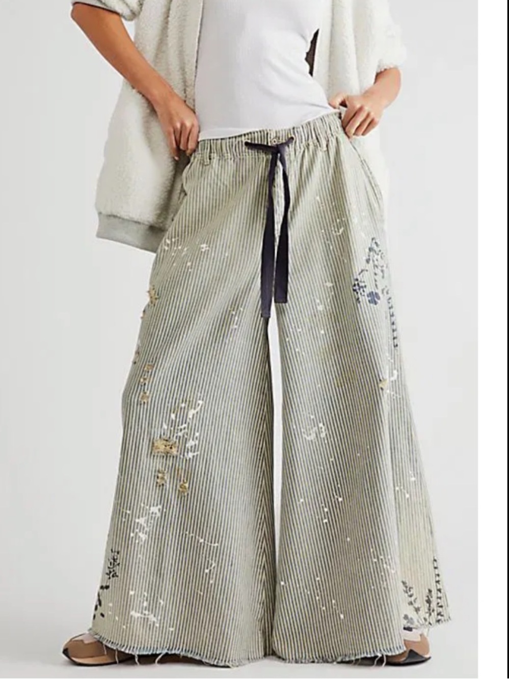 Free People Clover wide leg pants - Picture 3 of 12